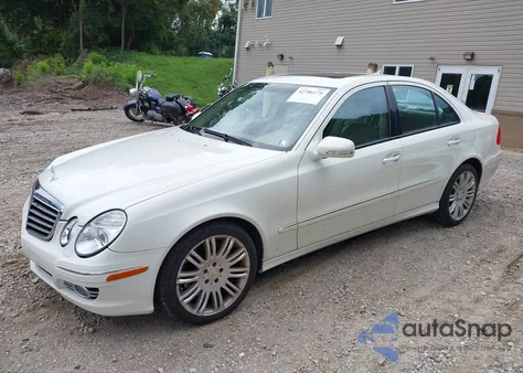 2008 Mercedes-Benz E 350 4Matic из США, поврежденный, VIN WDBUF87X08B238155